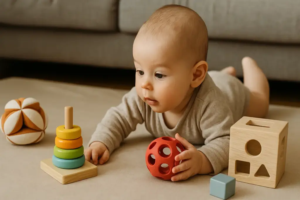 Giochi Montessori per neonati: come favoriscono lo sviluppo cognitivo nei primi mesi