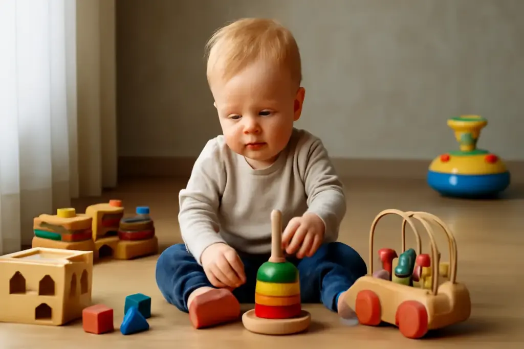 Giochi in legno per prima infanzia: il vantaggio nascosto rispetto alla plastica
