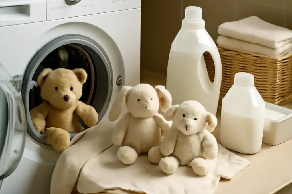 Come lavare e igienizzare i peluche dei neonati? Il metodo facile che allunga la loro durata