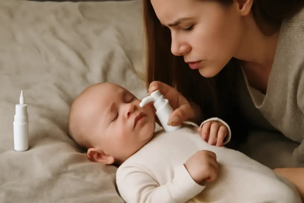 Spray nasali per neonati sono sicuri? Cosa sapere per proteggere mucose e respirazione