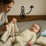 Come vestire il neonato per la notte? Regola d’oro per evitare sbalzi di temperatura