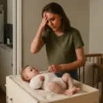Dove posizionare il fasciatoio in casa? L’errore che complica la routine quotidiana