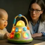 Giochi interattivi luminosi fanno bene ai neonati? La risposta della scienza