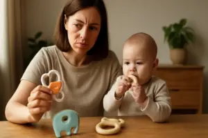 Giochi per la dentizione: evitare trappole comuni scegliendo materiali davvero sicuri