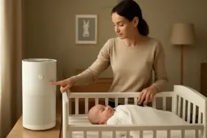 Come ridurre la presenza di polveri sottili in cameretta? la soluzione pratica che protegge i neonati