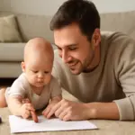 Attività creative per neonati in casa: idee semplici che favoriscono il legame genitore-bimbo