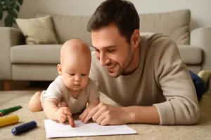 Attività creative per neonati in casa: idee semplici che favoriscono il legame genitore-bimbo