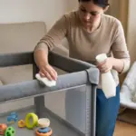 Pulizia del box giochi: il metodo veloce che allunga la vita degli accessori e protegge il neonato