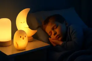 Lampade notturne per bambini: quali modelli limitano l’esposizione a luci blu e favoriscono il sonno?